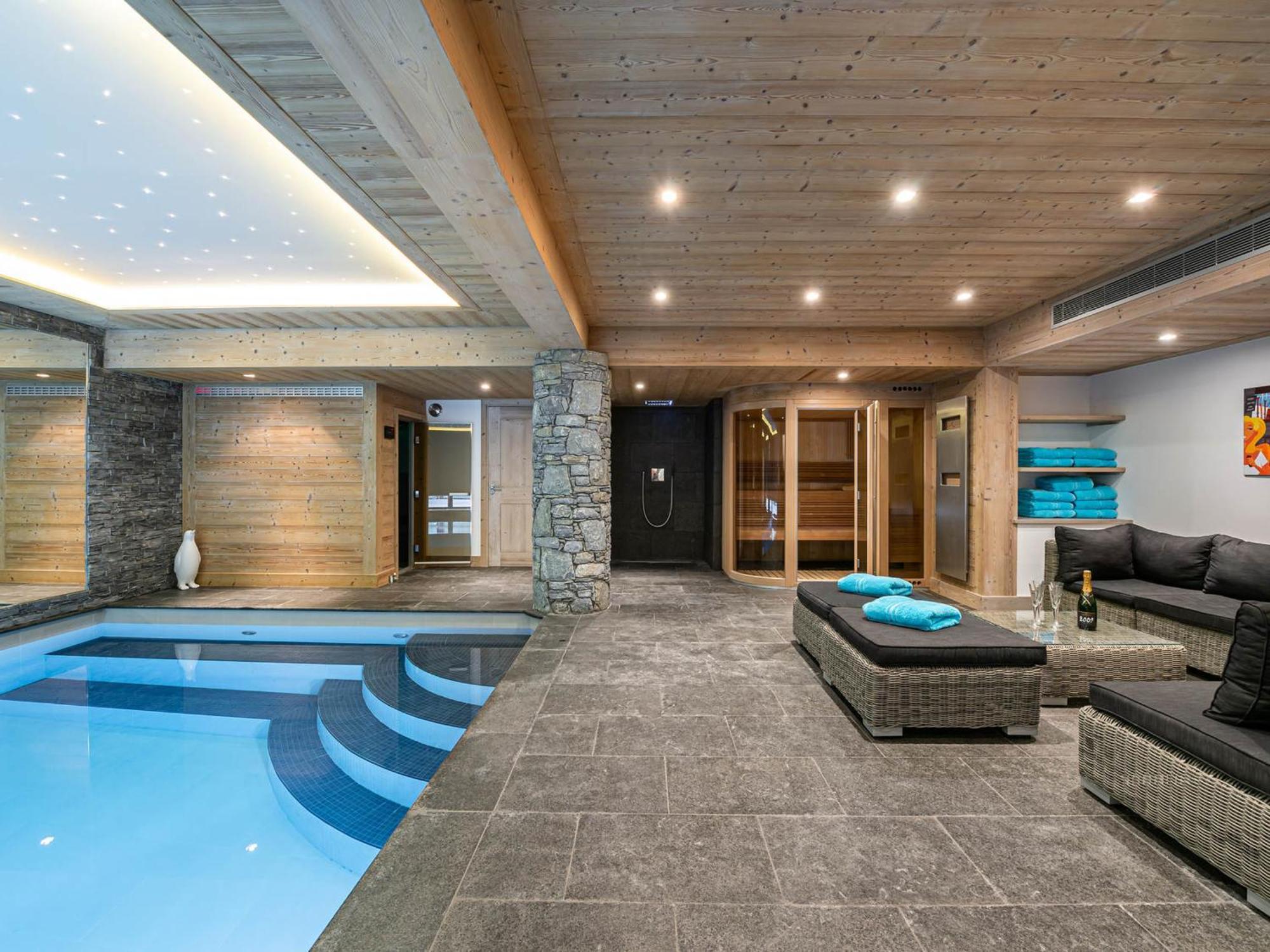 Chalet D'Exception Avec Piscine, Sauna Et Hammam A Courchevel - Fr-1-568-6 Villa Exterior photo